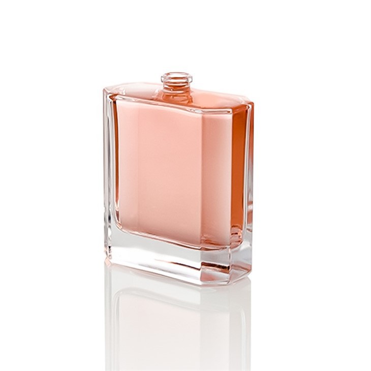 Perfume In Pink Square Bottle