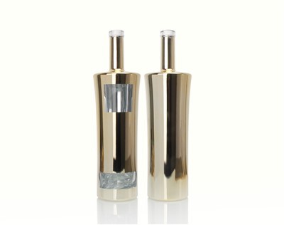 Electroplating 750ml Glass Liquor Bottle Electroplating 750ml Glass Liquor Bottle
